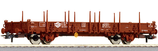 Flat car type Ks<br /><a href='images/pictures/Roco/66612.jpg' target='_blank'>Full size image</a>